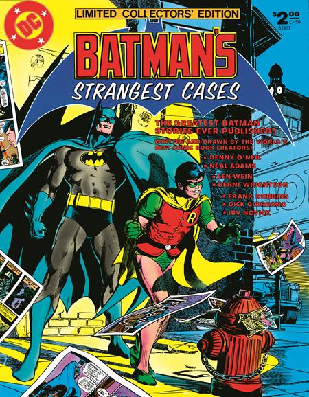 LIMITED COLLECTORS EDITION #59 BATMANS STRANGEST CASES FACSIMILE EDITION (rel:03/26)