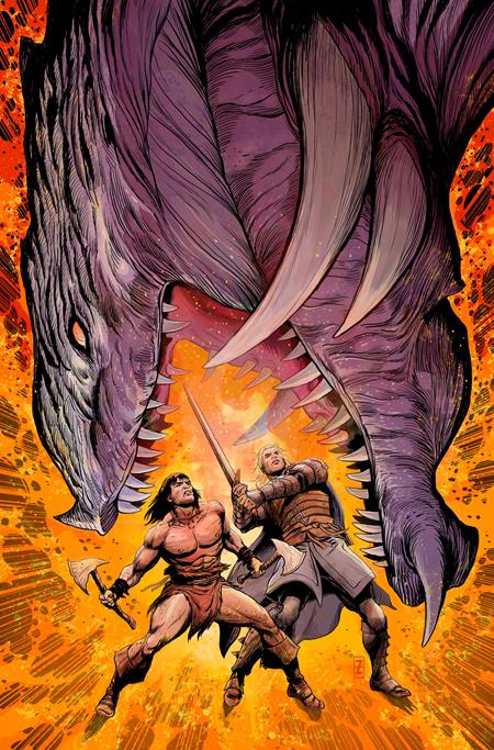 CONAN AND DRAGONERO #4 (OF 7) (MR) (Limit 2 Per Cover) (rel:08/05)