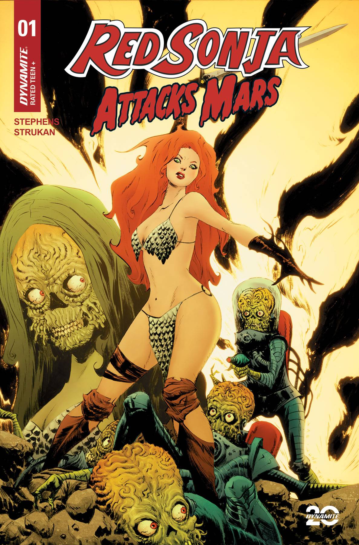 RED SONJA ATTACKS MARS #1 (rel:03/19)