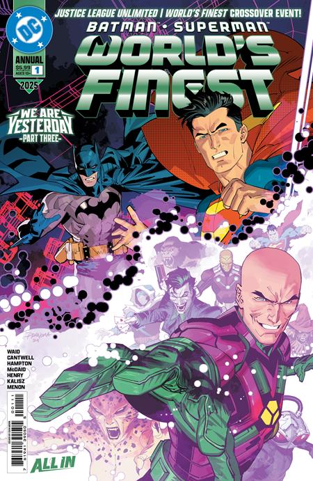 BATMAN SUPERMAN WORLDS FINEST 2025 ANNUAL #1 (ONE SHOT) (Limit 2 Per Cover) (rel:04/30)