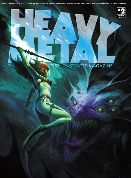 HEAVY METAL MAGAZINE HC #2 (MR) (Limit 1 Per Cover) (rel:10/28)