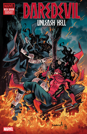 DAREDEVIL: UNLEASH HELL - RED BAND #4 [POLYBAGGED] (Limit 2 per cover) (rel:04/16)~
