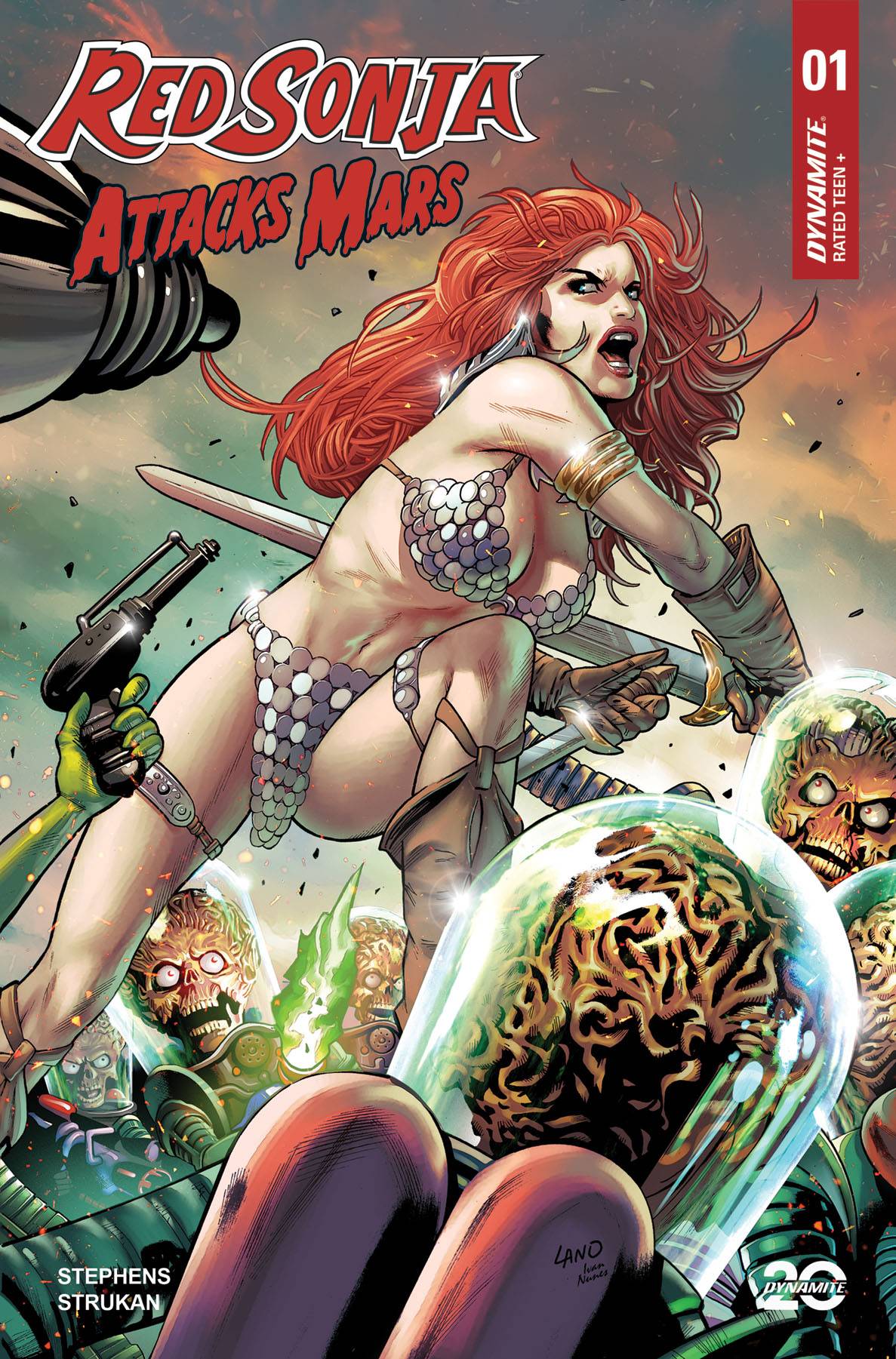 RED SONJA ATTACKS MARS #1 (rel:03/19)