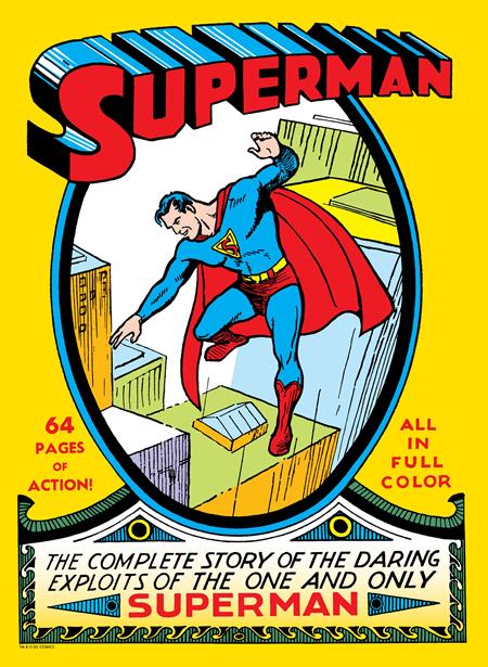 SUPERMAN #1 FACSIMILE EDITION (Limit 2 Per Cover) (rel:07/30)~