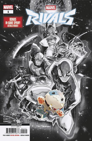 MARVEL RIVALS #1 TOKITOKORO 2ND PRINTING VARIANT (Limit 2 Per Cover) (rel:05/07)~