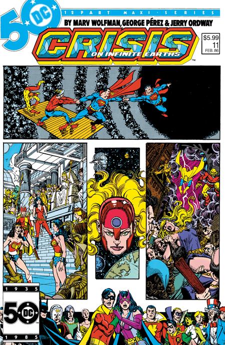 CRISIS ON INFINITE EARTHS #11 FACSIMILE EDITION (rel:02/19)~