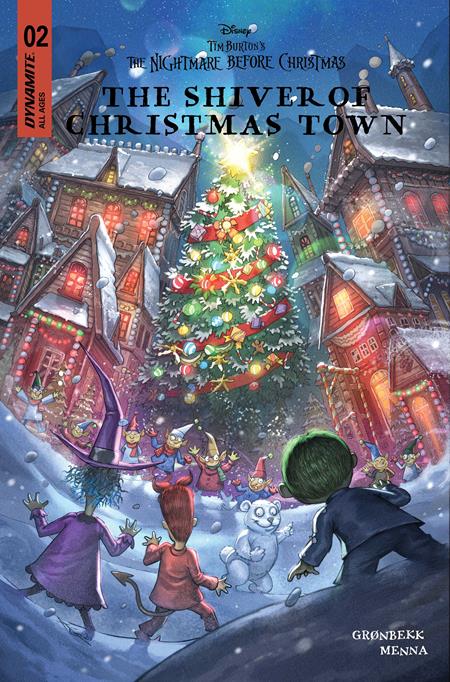TIM BURTONS THE NIGHTMARE BEFORE CHRISTMAS (Limit 2 Per Cover) THE SHIVER OF CHRISTMAS TOWN #2 (rel:02/04)