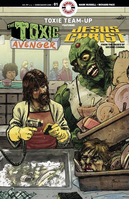 TOXIE TEAM UP #1 (OF 5) CVR B 3 COPY RICHARD PACE UNLOCK VAR (MR) (rel:06/11)