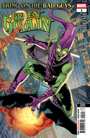 BRING ON THE BAD GUYS: GREEN GOBLIN #1 MATTEO DELLA FONTE 2ND PRINTING VARIANT (Limit 2 Per Cover) (rel:08/13)