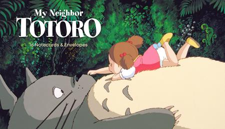 STUDIO GHIBLI MY NEIGHBOR TOTORO NOTECARDS 16 NOTECARDS & ENVELOPES (Limit 1 Per Cover) (rel:06/17)