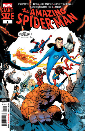 GIANT-SIZE AMAZING SPIDER-MAN #1 GREG CAPULLO 2ND PRINTING VARIANT (Limit 2 Per Cover) (rel:07/30)~