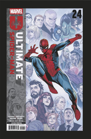 ULTIMATE SPIDER-MAN #24 MARCO CHECCHETTO 2ND PRINTING VARIANT (Limit 2 Per Cover) (rel:04/08)
