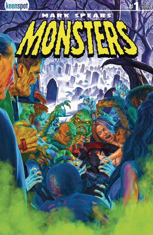 MARK SPEARS MONSTERS #1 4TH PTG (rel:03/26)~