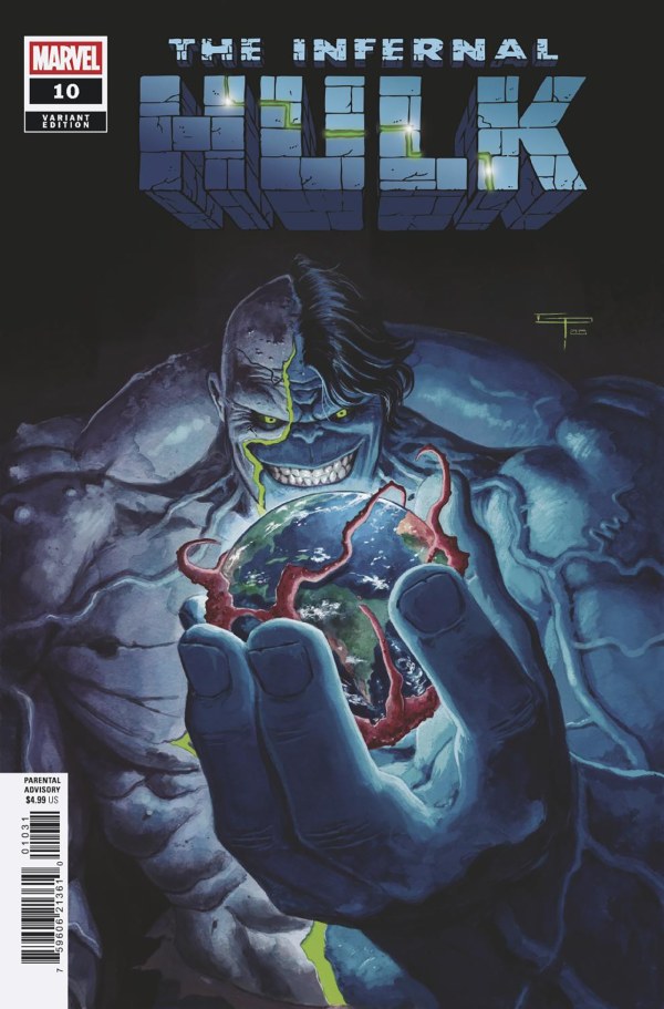 INFERNAL HULK #10 (Limit 2 Per Cover) (rel:08/12)