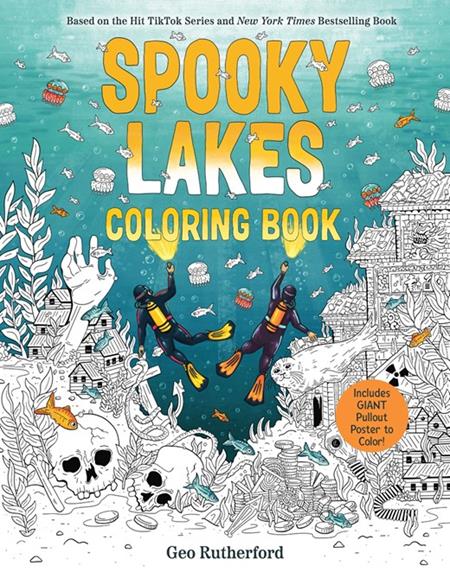SPOOKY LAKES COLORING BOOK SC (Limit 2 Per Cover) (rel:09/17)