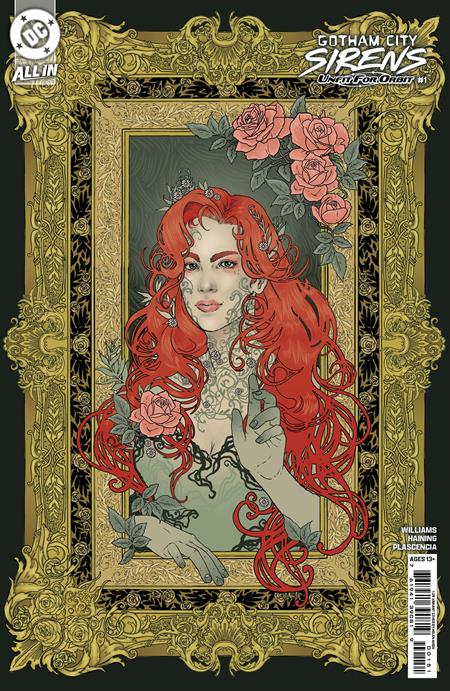 GOTHAM CITY SIRENS UNFIT FOR ORBIT #1 (OF 5) CVR F INC 1:25 HELEN MASK CARD STOCK VAR (rel:07/02)