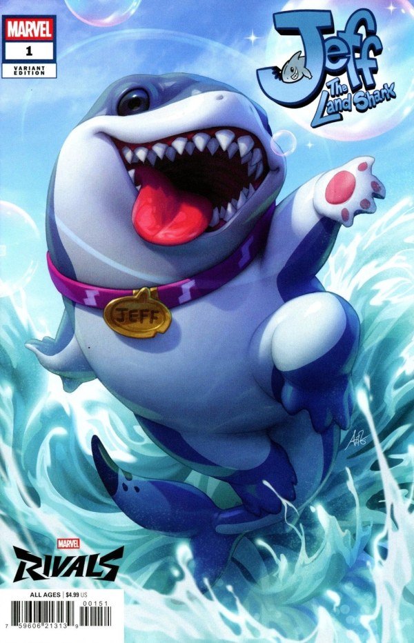JEFF THE LAND SHARK #1 (Limit 2 Per Cover) (rel:06/18)~