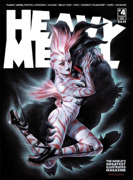 HEAVY METAL MAGAZINE #4 (MR) (Limit 2 Per Cover) (rel:01/28)
