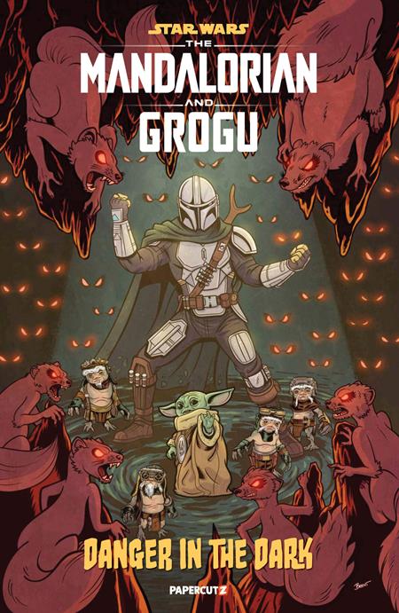 STAR WARS THE MANDALORIAN AND GROGU DANGER IN THE DARK (ONE-SHOT) (Limit 1 Per Cover) (rel:07/22)~