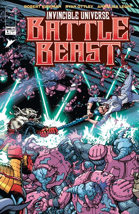 INVINCIBLE UNIVERSE BATTLE BEAST #8 (Limit 1 Per Customer) CVR C INC 1:10 CHRIS BURNHAM & BRIAN REBER VAR (rel:04/15)