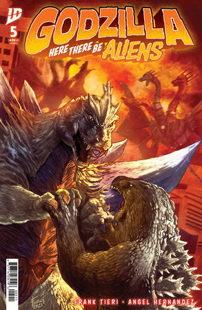 Godzilla: Here There Be Aliens #5 (Limit 2 Per Cover) (rel:10/08)