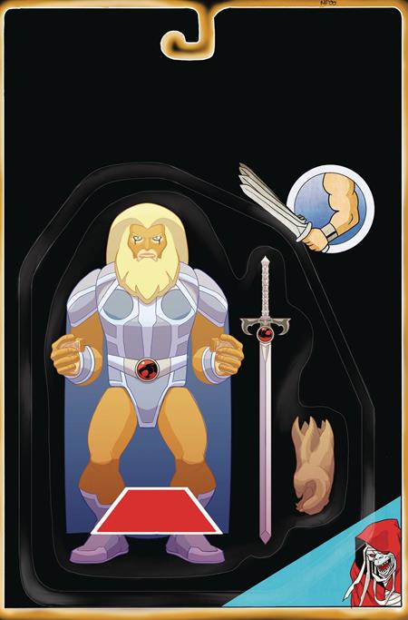 THUNDERCATS #16 CVR N INC 1:10 DREW MOSS ACTION FIGURE VIRGIN VAR (rel:07/16)