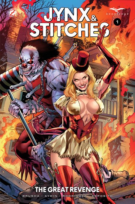 JYNX AND STITCHES THE GREAT REVENGE #1 (OF 3) (Limit 2 Per Cover) (rel:10/14)
