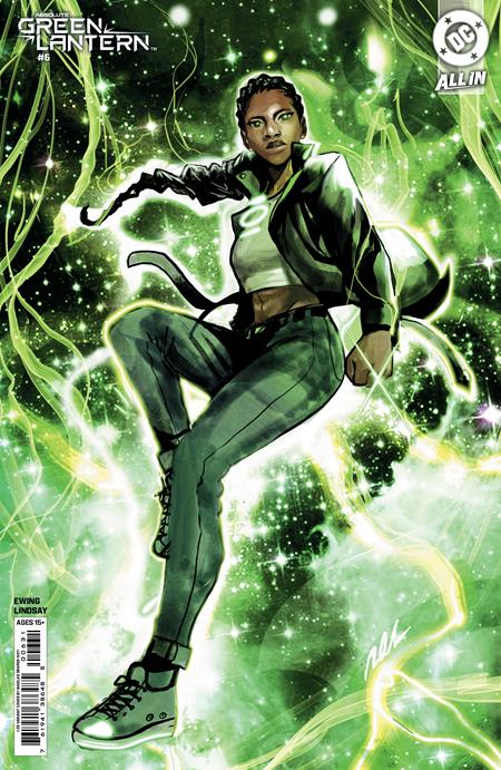 ABSOLUTE GREEN LANTERN #6 CVR D INC 1:25 NIKOLAS DRAPER-IVEY CARD STOCK VAR (rel:09/03)
