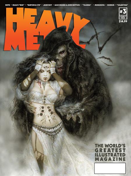 HEAVY METAL MAGAZINE #3 (Limit 2 Per Cover) (rel:10/08)
