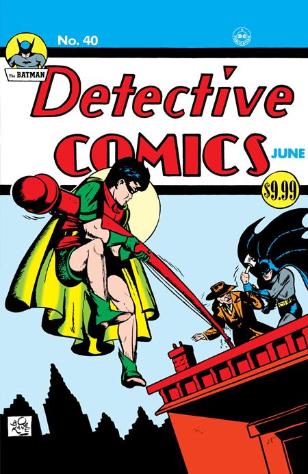 DETECTIVE COMICS #40 FACSIMILE EDITION (Limit 2 Per Cover) (rel:10/01)~