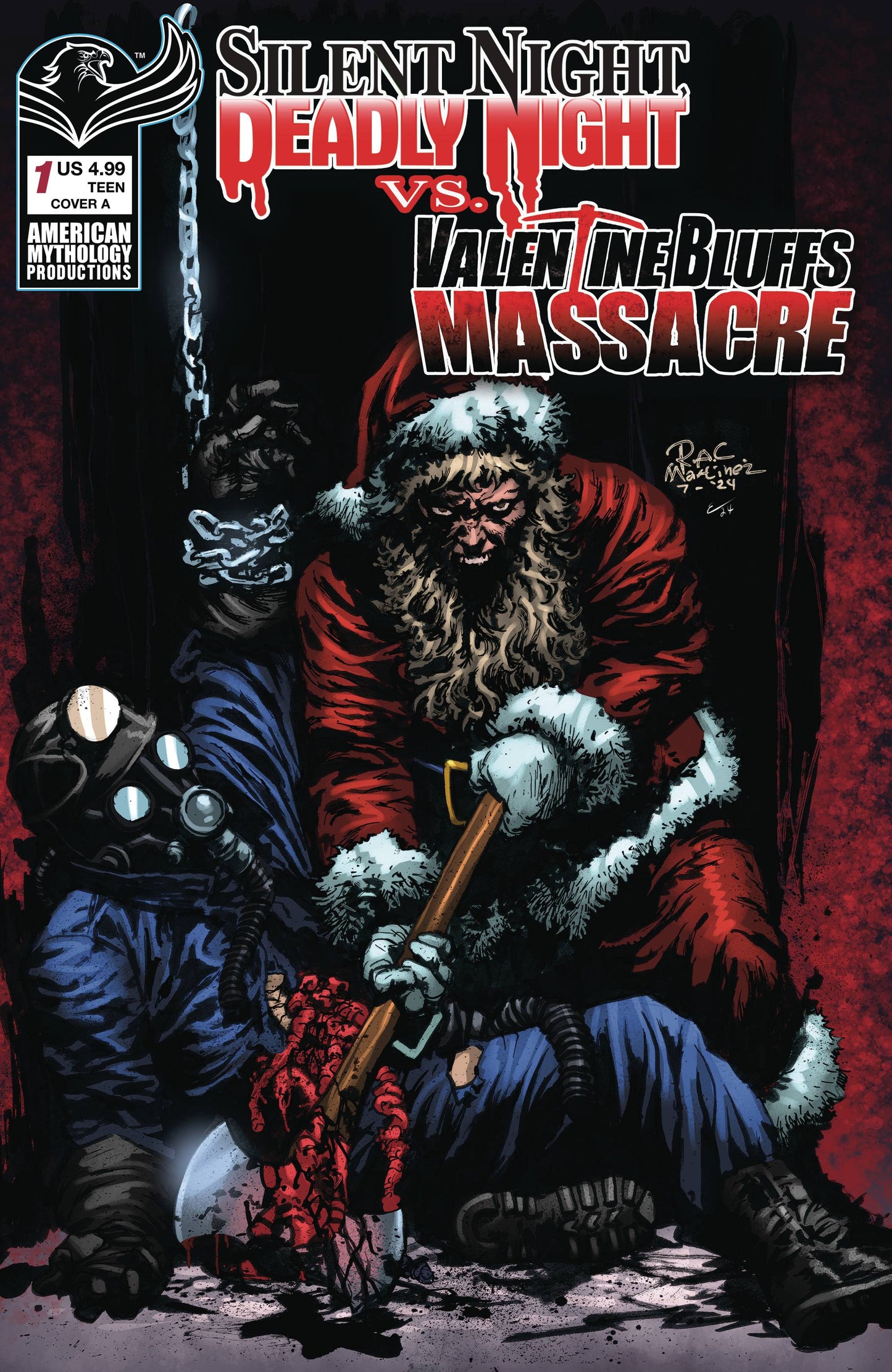 SILENT NIGHT DEADLY NIGHT VS VALENTINE BLUFFS MASSACRE #1 (rel:12/11)