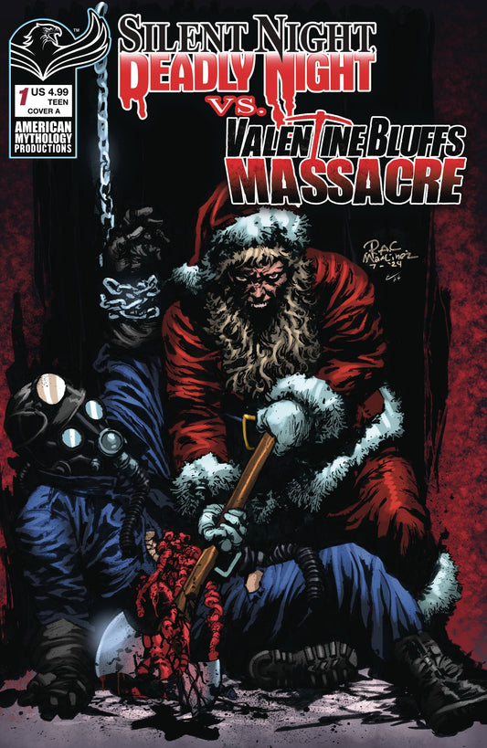 SILENT NIGHT DEADLY NIGHT VS VALENTINE BLUFFS MASSACRE #1 (rel:12/11)