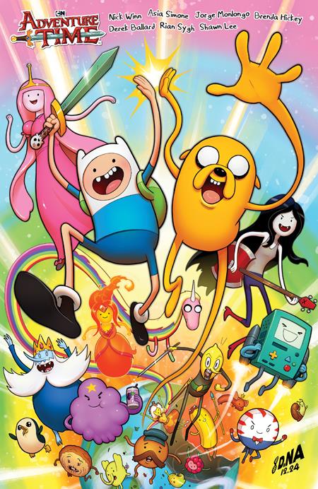 ADVENTURE TIME HC VOL 01 BEST OF BUDS DIRECT MARKET EXCLUSIVE DAVID NAKAYAMA CVR (Limit 2 Per Cover) (rel:11/26)