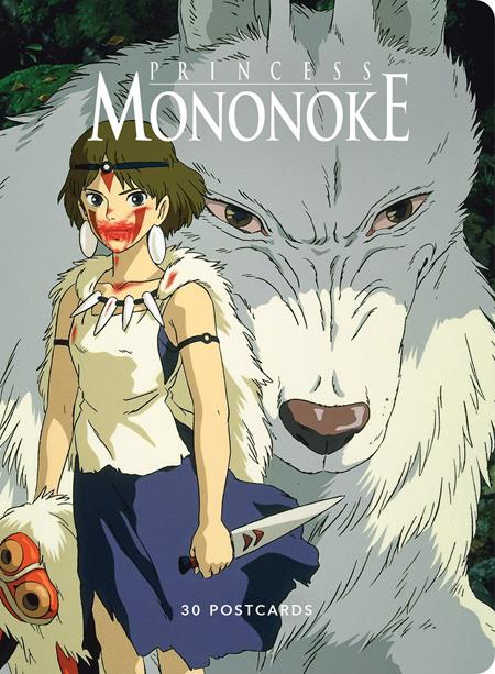 STUDIO GHIBLI PRINCESS MONONOKE 30 POSTCARDS (Limit 1 Per Cover) (rel:06/17)