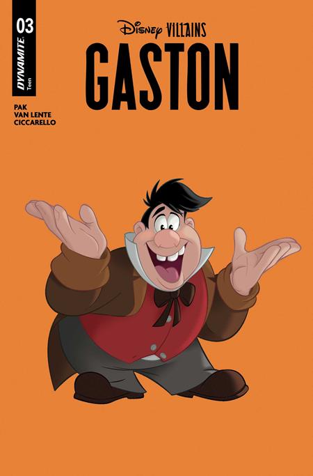 DISNEY VILLAINS GASTON #3 (Limit 1 Per Cover) (rel:05/13)~