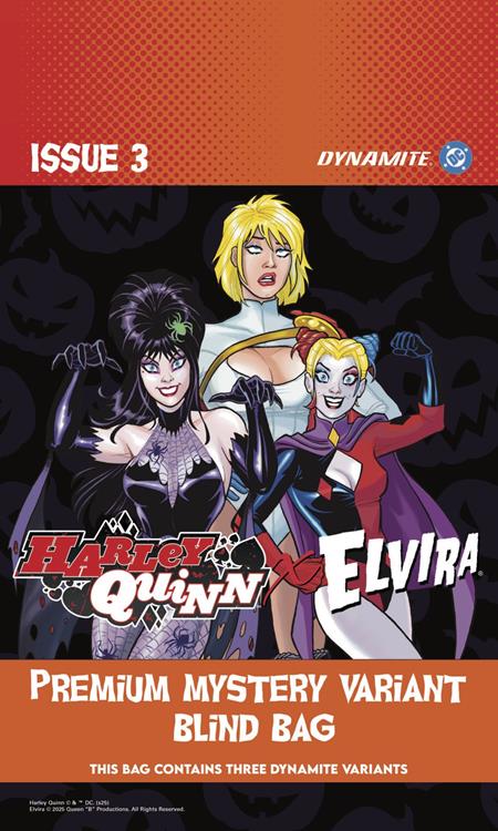 HARLEY QUINN X ELVIRA #3 CVR N PREMIUM BLIND BAG VAR (Limit 2 Per Cover) (rel:01/07)