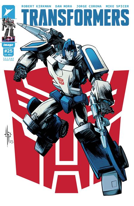 TRANSFORMERS #25 2ND PTG (Limit 2 Per Cover) (rel:11/12)~