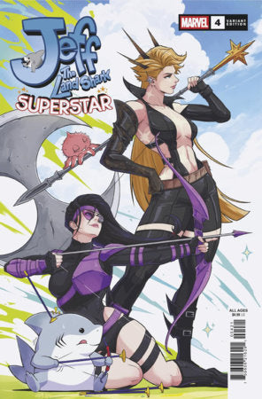 JEFF THE LAND SHARK: SUPERSTAR #4 (Limit 2 Per Cover) (rel:10/21)