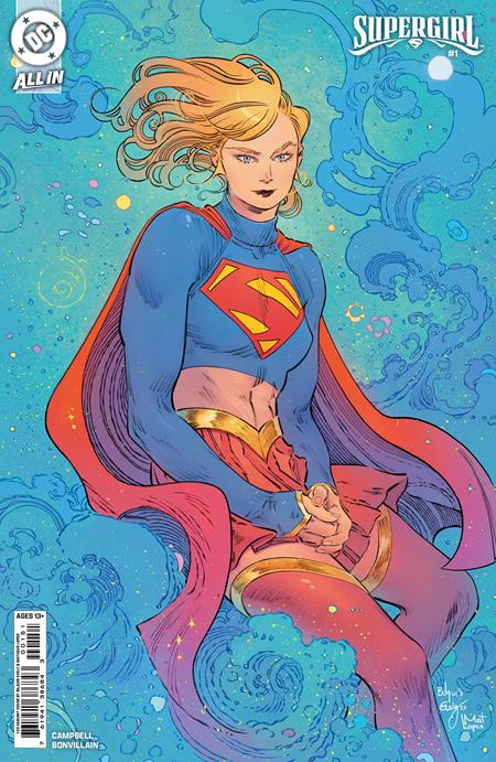 SUPERGIRL #1 CVR G INC 1:25 BILQUIS EVELY CARD STOCK VAR (rel:05/14)