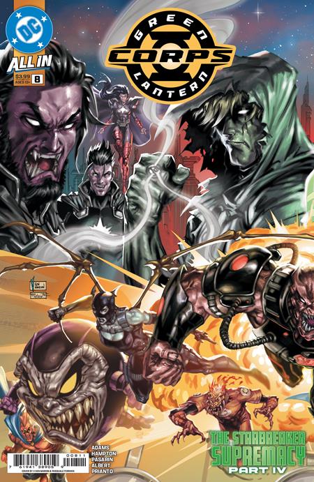 GREEN LANTERN CORPS #8 (Limit 2 Per Cover) (rel:09/10)