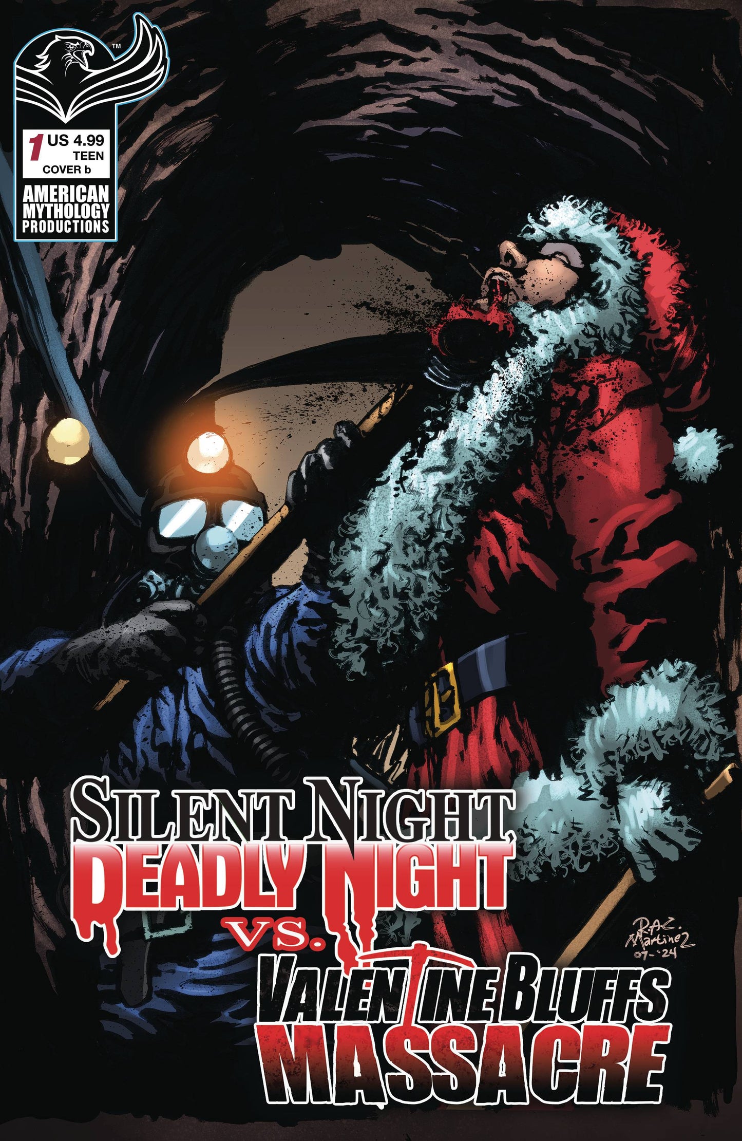 SILENT NIGHT DEADLY NIGHT VS VALENTINE BLUFFS MASSACRE #1 (rel:12/11)