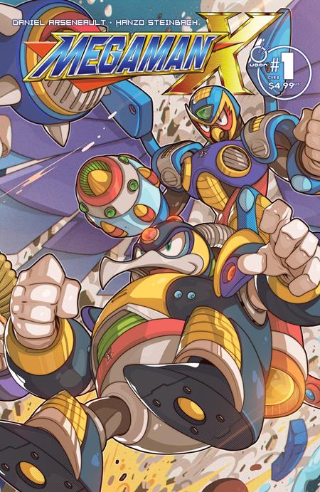 MEGA MAN X #1 (OF 5) (Limit 2 Per Cover) (rel:02/18)