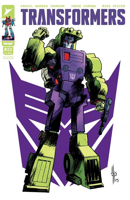 TRANSFORMERS #22 2ND PTG (Limit 2 Per Cover) (rel:01/21)