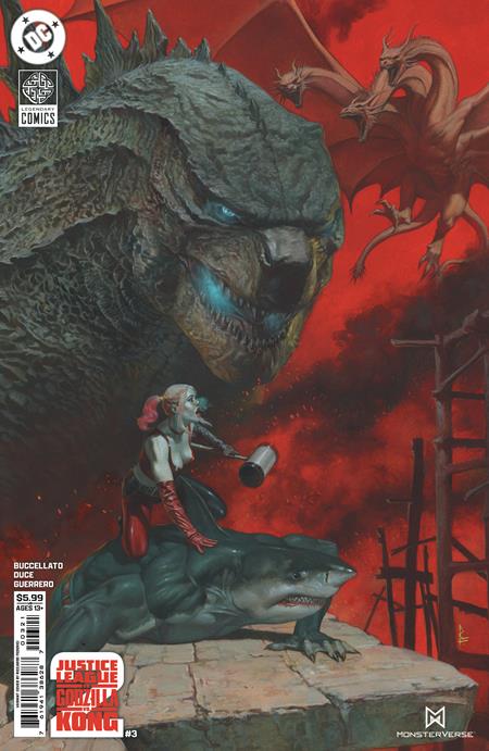 JUSTICE LEAGUE VS GODZILLA VS KONG 2 #3 (OF 7) (Limit 2 Per Cover) (rel:08/06)~
