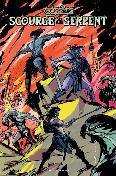 CONAN THE BARBARIAN SCOURGE OF THE SERPENT #2 (OF 4) (MR) (Limit 2 Per Cover) (rel:10/29)