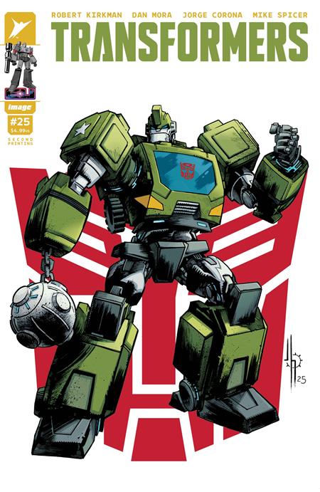 TRANSFORMERS #25 2ND PTG (Limit 2 Per Cover) (rel:11/12)~