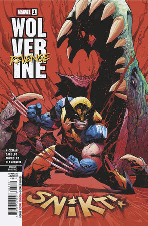 WOLVERINE: REVENGE #1 ADAM KUBERT 2ND PRINTING VARIANT