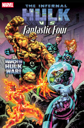 INFERNAL HULK VS. FANTASTIC FOUR #1 (Limit 2 Per Cover) (rel:10/14)