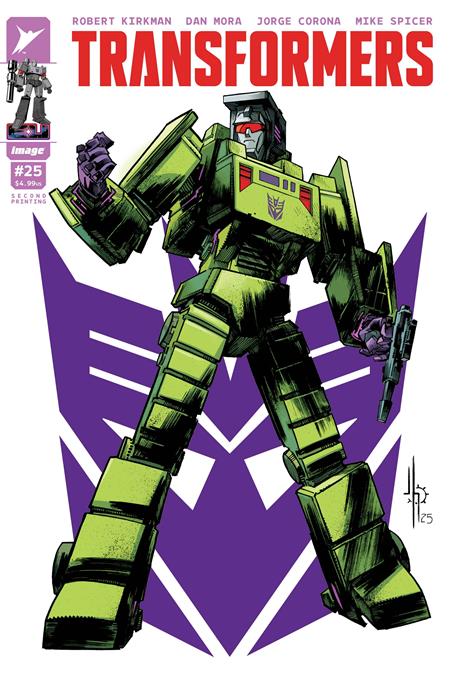 TRANSFORMERS #25 2ND PTG (Limit 2 Per Cover) (rel:11/12)~