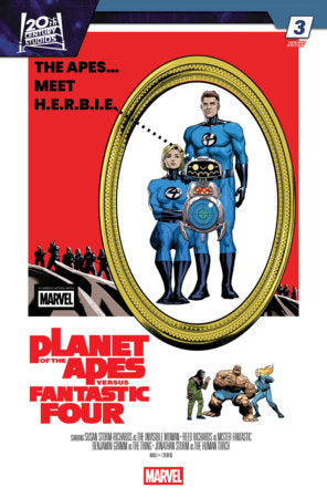 PLANET OF THE APES VS. FANTASTIC FOUR #3 (Limit 2 Per Cover) (rel:04/15)~